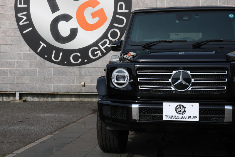 メルセデスベンツ Gクラス G400d AMGﾗｲﾝ　現行型(MC後NEWｲﾝﾃﾘｱ) ﾗｸﾞｼﾞｭｱﾘｰPKG ﾚｰﾀﾞｰｾｰﾌﾃｨPKG SR ﾅｯﾊﾟ黒革ｼｰﾄ ﾒﾓﾘｰ付Pｼｰﾄ 全席ﾋｰﾀｰ 純正12.3ｲﾝﾁﾜｲﾄﾞﾅﾋﾞ地ﾃﾞｼﾞ Burmester 360°ｶﾒﾗ appleCarplay AndroidAuto PTS LEDﾗｲﾄ ｱﾀﾞﾌﾟﾃｨﾌﾞﾀﾞﾝﾋﾟﾝｸﾞ AMG20ｲﾝﾁAW　新車保証