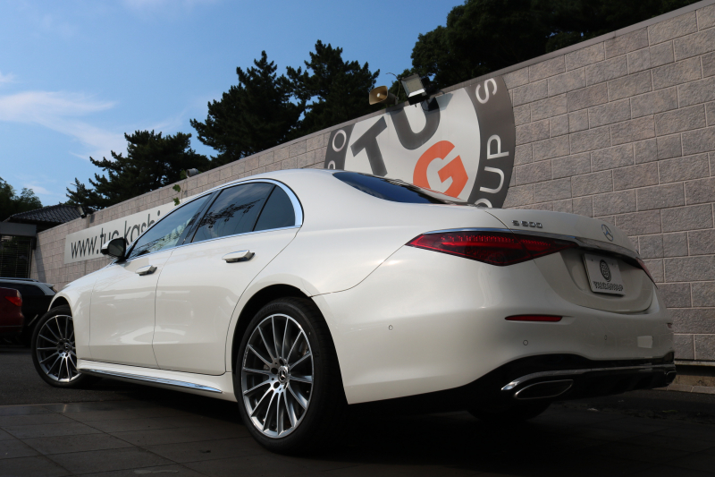 メルセデスベンツ Sクラス S500 4MATIC AMGﾗｲﾝ　現行型 ﾚｻﾞｰｴｸｽｸﾙｰｼﾌﾞPKG ﾍﾞｰｼｯｸPKG ﾚｰﾀﾞｰｾｰﾌﾃｨPKG ﾊﾟﾉﾗﾏSR  白ﾅｯﾊﾟ革ｼｰﾄ ｼｰﾄﾋｰﾀ ﾍﾞﾝﾁﾚｰﾀ DIGITALﾍｯﾄﾞ 純正ARﾅﾋﾞ地ﾃﾞｼﾞ MBUX 360度ｶﾒﾗ appleCarPlay AndroidAuto ﾘｱｱｸｽﾙｽﾃｱﾘﾝｸﾞ PTS HUD AMG20ｲﾝﾁAW　新車保証