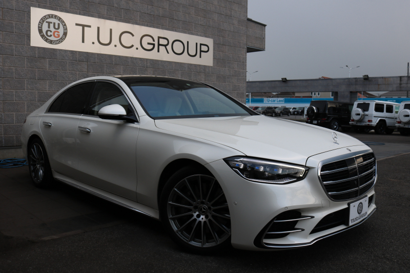 メルセデスベンツ Sクラス S500 4MATIC AMGﾗｲﾝ　現行型 ﾚｻﾞｰｴｸｽｸﾙｰｼﾌﾞPKG ﾍﾞｰｼｯｸPKG ﾚｰﾀﾞｰｾｰﾌﾃｨPKG ﾊﾟﾉﾗﾏSR  白ﾅｯﾊﾟ革ｼｰﾄ ｼｰﾄﾋｰﾀ ﾍﾞﾝﾁﾚｰﾀ DIGITALﾍｯﾄﾞ 純正ARﾅﾋﾞ地ﾃﾞｼﾞ MBUX 360度ｶﾒﾗ appleCarPlay AndroidAuto ﾘｱｱｸｽﾙｽﾃｱﾘﾝｸﾞ PTS HUD AMG20ｲﾝﾁAW　新車保証
