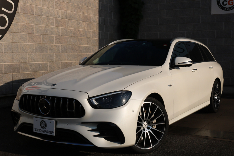 AMG Eクラス E53ﾜｺﾞﾝ 4MATIC+(ISG搭載ﾓﾃﾞﾙ)　後期型 ｴｸｽｸﾙｰｼﾌﾞPKG ｴﾅｼﾞｬｲｼﾞﾝｸﾞPKGﾌﾟﾗｽ ｴｱﾊﾞﾗﾝｽPKG ﾚｰﾀﾞｰｾｰﾌﾃｨPKG ﾊﾟﾉﾗﾏSR 黒ﾅｯﾊﾟ革 ｼｰﾄﾋｰﾀ ﾍﾞﾝﾁﾚｰﾀ 純正ﾅﾋﾞ地ﾃﾞｼﾞ 360°ｶﾒﾗ MBUX Burmester Applecarplay HUD PTS AMG20ｲﾝﾁAW　新車保証
