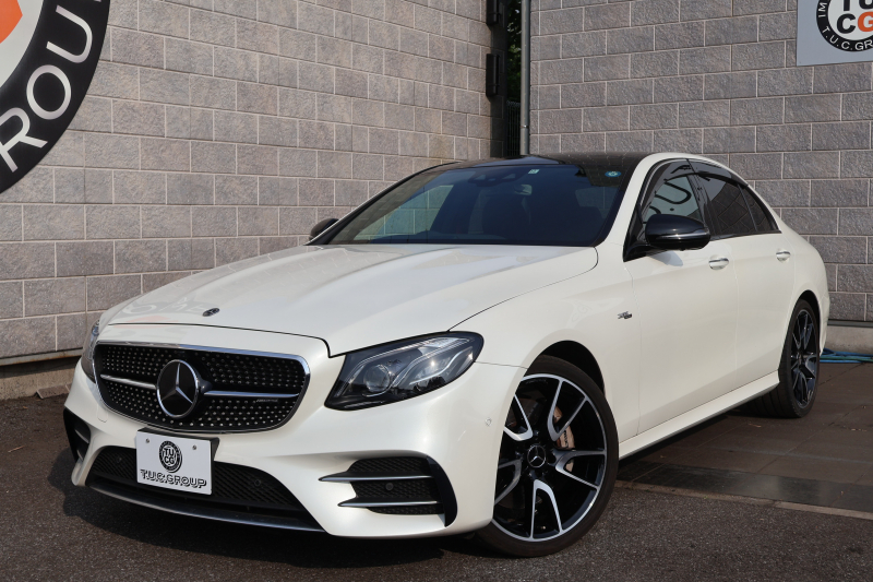 AMG Eクラス E53 4MATIC+　中期型 ｴｸｽｸﾙｰｼﾌﾞPKG AMGｽﾀﾘﾝｸﾞPKG(E53専用) ﾚｰﾀﾞｰｾｰﾌﾃｨPKG ｴｱﾊﾞﾗﾝｽPKG 1ｵｰﾅｰ ISG搭載 ﾊﾟﾉﾗﾏSR ｷｰﾚｽGO 黒ﾅｯﾊﾟ革 ｼｰﾄﾋｰﾀ ﾍﾞﾝﾁﾚｰﾀ 純正ﾅﾋﾞ地ﾃﾞｼﾞ 360°ｶﾒﾗ Burmester Applecarplay HUD PTS AMG20ｲﾝﾁAW　2年保証