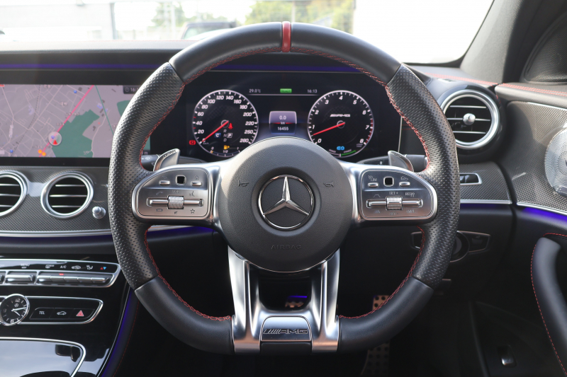 AMG Eクラス E53 4MATIC+　中期型 ｴｸｽｸﾙｰｼﾌﾞPKG AMGｽﾀﾘﾝｸﾞPKG(E53専用) ﾚｰﾀﾞｰｾｰﾌﾃｨPKG ｴｱﾊﾞﾗﾝｽPKG 1ｵｰﾅｰ ISG搭載 ﾊﾟﾉﾗﾏSR ｷｰﾚｽGO 黒ﾅｯﾊﾟ革 ｼｰﾄﾋｰﾀ ﾍﾞﾝﾁﾚｰﾀ 純正ﾅﾋﾞ地ﾃﾞｼﾞ 360°ｶﾒﾗ Burmester Applecarplay HUD PTS AMG20ｲﾝﾁAW　2年保証