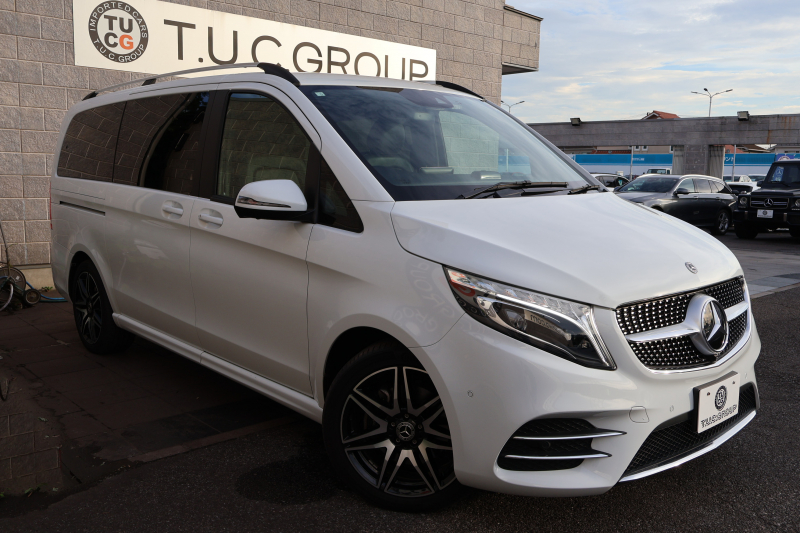 メルセデスベンツ Vクラス V220d ｱﾊﾞﾝｷﾞｬﾙﾄﾞ ﾛﾝｸﾞ　後期型 AMGﾗｲﾝ ﾚｰﾀﾞｰｾｰﾌﾃｨPKG ｴｸｽｸﾙｰｼﾌﾞｼｰﾄPKG 黒革 2列目ｴｸｽｸﾙｰｼﾌﾞｼｰﾄ ｼｰﾄﾋｰﾀ ﾍﾞﾝﾁﾚｰﾀ 純正ﾅﾋﾞ地ﾃﾞｼﾞ 360度ｶﾒﾗ Burmester LED AMG19ｲﾝﾁAW　2年保証