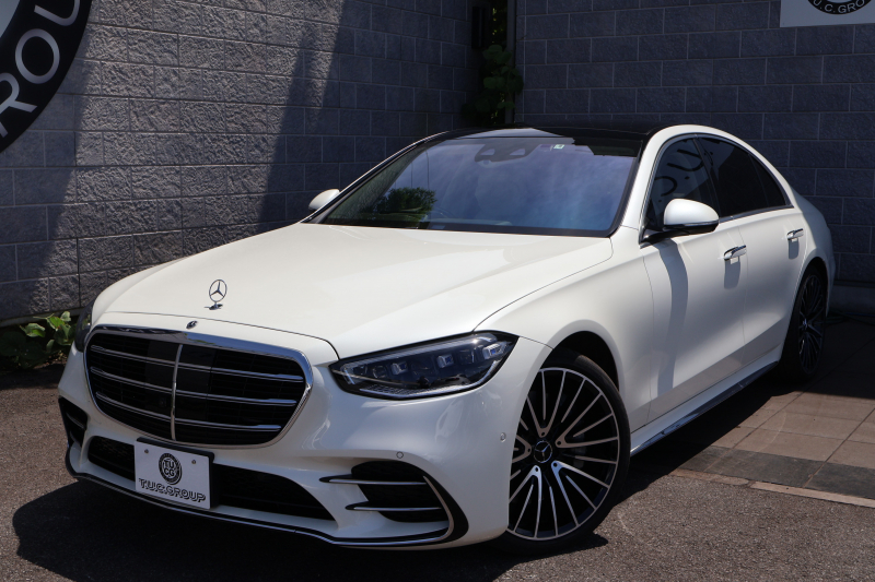 メルセデスベンツ Sクラス S500 4MATIC AMGﾗｲﾝ　現行型 ﾚｻﾞｰｴｸｽｸﾙｰｼﾌﾞPKG ﾍﾞｰｼｯｸPKG ﾚｰﾀﾞｰｾｰﾌﾃｨPKG ﾊﾟﾉﾗﾏSR  ﾍﾞｰｼﾞｭ革ｼｰﾄ ｼｰﾄﾋｰﾀ ﾍﾞﾝﾁﾚｰﾀ DIGITALﾍｯﾄﾞ 純正ARﾅﾋﾞ地ﾃﾞｼﾞ MBUX 3Dｺｯｸﾋﾟｯﾄ 360度ｶﾒﾗ AppleCarPlay ﾘｱｱｸｽﾙｽﾃｱ HUD AMG21ｲﾝﾁAW　2年保証