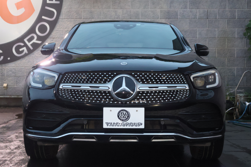 メルセデスベンツ GLCクーペ GLC220d 4MATIC ｸｰﾍﾟ AMGﾗｲﾝ　後期型 ﾚｻﾞｰｴｸｽｸﾙｰｼﾌﾞPKG ﾚｰﾀﾞｰｾｰﾌﾃｨPKG ｴｱﾊﾞﾗﾝｽPKG ｶﾞﾗｽSR 黒革 ｼｰﾄﾋｰﾀ ﾍﾞﾝﾁﾚｰﾀ 純正10.25ｲﾝﾁﾅﾋﾞ地ﾃﾞｼﾞ ｺｯｸﾋﾟｯﾄDisp 360°ｶﾒﾗ Burmester 電動Rｹﾞｰﾄ HUD AMG19ｲﾝﾁAW　2年保証