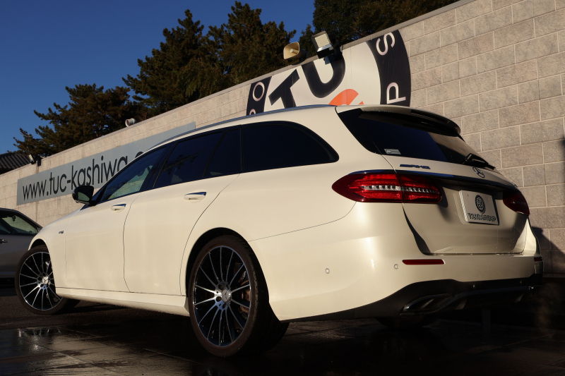 AMG Eクラス E43 4MATIC ｽﾃｰｼｮﾝﾜｺﾞﾝ　ｴｸｽｸﾙｰｼﾌﾞPKG ﾚｰﾀﾞｰｾｰﾌﾃｨPKG ｴｱﾊﾞﾗﾝｽPKG ﾊﾟﾉﾗﾏSR ｷｰﾚｽGO 黒ﾅｯﾊﾟ革 ｼｰﾄﾋｰﾀｰ ﾍﾞﾝﾁﾚｰﾀｰ 純正ﾅﾋﾞ地ﾃﾞｼﾞ 360°ｶﾒﾗ Burmesterｻﾗｳﾝﾄﾞ Applecarplay Android Auto 電動Rｹﾞｰﾄ HUD PTS AMG20ｲﾝﾁAW　2年保証