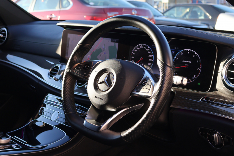 AMG Eクラス E43 4MATIC ｽﾃｰｼｮﾝﾜｺﾞﾝ　ｴｸｽｸﾙｰｼﾌﾞPKG ﾚｰﾀﾞｰｾｰﾌﾃｨPKG ｴｱﾊﾞﾗﾝｽPKG ﾊﾟﾉﾗﾏSR ｷｰﾚｽGO 黒ﾅｯﾊﾟ革 ｼｰﾄﾋｰﾀｰ ﾍﾞﾝﾁﾚｰﾀｰ 純正ﾅﾋﾞ地ﾃﾞｼﾞ 360°ｶﾒﾗ Burmesterｻﾗｳﾝﾄﾞ Applecarplay Android Auto 電動Rｹﾞｰﾄ HUD PTS AMG20ｲﾝﾁAW　2年保証