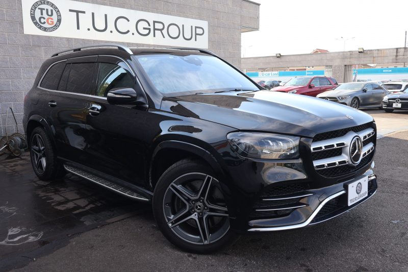 メルセデスベンツ GLS GLS580 4MATIC ｽﾎﾟｰﾂ(ISG搭載ﾓﾃﾞﾙ)　AMGﾗｲﾝ ﾚｰﾀﾞｰｾｰﾌﾃｨPKG ｴﾅｼﾞｬｲｼﾞﾝｸﾞPKG ﾊﾟﾉﾗﾏSR 黒革 ｼｰﾄﾋｰﾀｰ ﾍﾞﾝﾁﾚｰﾀｰ ｽﾃｱﾘﾝｸﾞﾋｰﾀｰ 純正12.3ｲﾝﾁﾅﾋﾞTV MBUX 360°ｶﾒﾗ Burmester 温冷機能付ｶｯﾌﾟﾎﾙﾀﾞｰ HUD LEDﾗｲﾄ AMG21ｲﾝﾁAW　2年保証