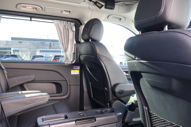 メルセデスベンツ Vクラス V220d ﾏﾙｺﾎﾟｰﾛﾎﾗｲｿﾞﾝ ﾚｰﾀﾞｰｾｰﾌﾃｨPKG　ﾎﾟｯﾌﾟｱｯﾌﾟﾙｰﾌ 最大5名就寝可能 回転式ｼｰﾄ 黒革 ｼｰﾄﾋｰﾀｰ ﾍﾞﾝﾁﾚｰﾀｰ MBUX 純正10.25ｲﾝﾁﾅﾋﾞ地ﾃﾞｼﾞ 360°ｶﾒﾗ 電動ﾃﾞｭｱﾙｽﾗｲﾄﾞﾄﾞｱ 電動Rｹﾞｰﾄ LEDﾍｯﾄﾞﾗｲﾄ 純正18ｲﾝﾁAW　新車保証