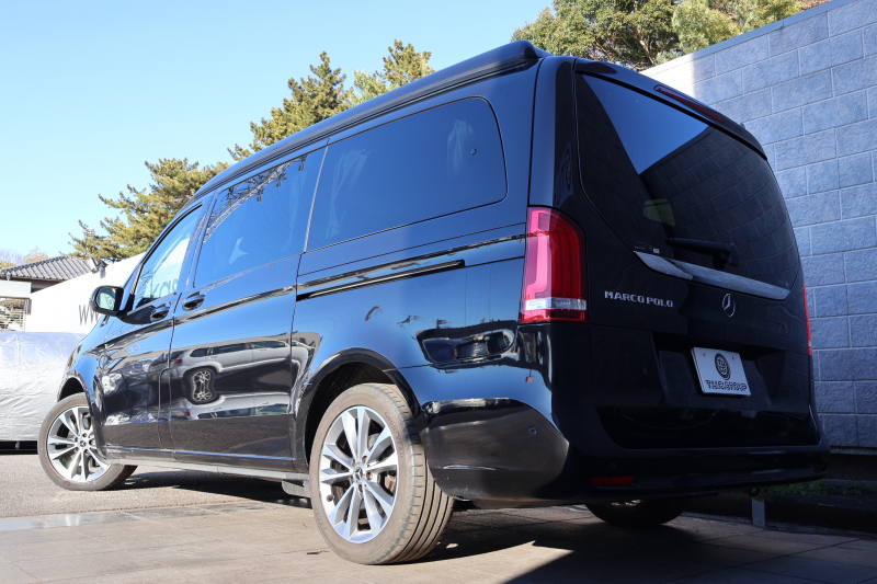 メルセデスベンツ Vクラス V220d ﾏﾙｺﾎﾟｰﾛﾎﾗｲｿﾞﾝ ﾚｰﾀﾞｰｾｰﾌﾃｨPKG　ﾎﾟｯﾌﾟｱｯﾌﾟﾙｰﾌ 最大5名就寝可能 回転式ｼｰﾄ 黒革 ｼｰﾄﾋｰﾀｰ ﾍﾞﾝﾁﾚｰﾀｰ MBUX 純正10.25ｲﾝﾁﾅﾋﾞ地ﾃﾞｼﾞ 360°ｶﾒﾗ 電動ﾃﾞｭｱﾙｽﾗｲﾄﾞﾄﾞｱ 電動Rｹﾞｰﾄ LEDﾍｯﾄﾞﾗｲﾄ 純正18ｲﾝﾁAW　新車保証