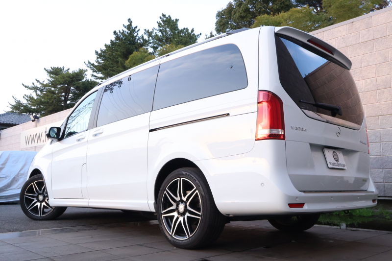 メルセデスベンツ Vクラス V220d ｴｸｽｸﾙｰｼﾌﾞ ﾛﾝｸﾞ ﾌﾟﾗﾁﾅｽｲｰﾄ　後期型 ﾚｰﾀﾞｰｾｰﾌﾃｨPKG AMGﾗｲﾝ ﾊﾟﾉﾗﾏSR 黒革 ｼｰﾄﾋｰﾀ ﾍﾞﾝﾁﾚｰﾀ 2列目ｴｸｽｸﾙｰｼﾌﾞｼｰﾄ MBUX 純正10.25ｲﾝﾁﾅﾋﾞ地ﾃﾞｼﾞ 360度ｶﾒﾗ 冷蔵庫付ｾﾝﾀｰｺﾝｿｰﾙ ﾃﾞｼﾞﾀﾙﾐﾗｰ Rﾓﾆﾀｰ AMG19ｲﾝﾁAW　新車保証