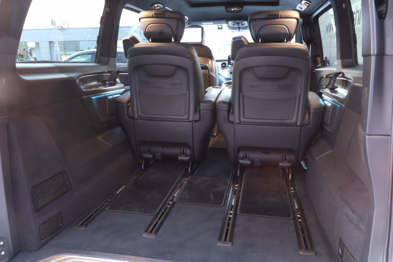 メルセデスベンツ Vクラス V220d ｴｸｽｸﾙｰｼﾌﾞ ﾛﾝｸﾞ ﾌﾟﾗﾁﾅｽｲｰﾄ　後期型 ﾚｰﾀﾞｰｾｰﾌﾃｨPKG AMGﾗｲﾝ ﾊﾟﾉﾗﾏSR 黒革 ｼｰﾄﾋｰﾀ ﾍﾞﾝﾁﾚｰﾀ 2列目ｴｸｽｸﾙｰｼﾌﾞｼｰﾄ MBUX 純正10.25ｲﾝﾁﾅﾋﾞ地ﾃﾞｼﾞ 360度ｶﾒﾗ 冷蔵庫付ｾﾝﾀｰｺﾝｿｰﾙ ﾃﾞｼﾞﾀﾙﾐﾗｰ Rﾓﾆﾀｰ AMG19ｲﾝﾁAW　新車保証