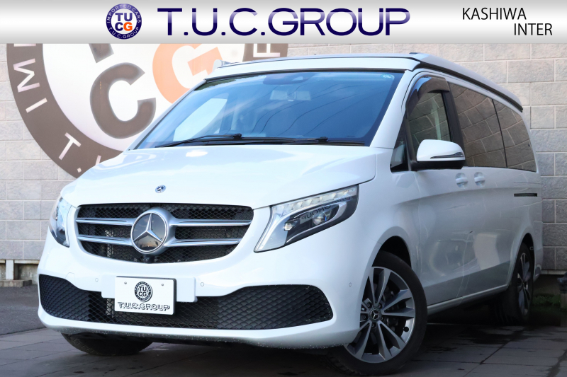 メルセデスベンツ Vクラス V220d ﾏﾙｺﾎﾟｰﾛﾎﾗｲｿﾞﾝ ﾚｰﾀﾞｰｾｰﾌﾃｨPKG　ﾎﾟｯﾌﾟｱｯﾌﾟﾙｰﾌ 最大5名就寝可能 回転式ｼｰﾄ 黒革 ｼｰﾄﾋｰﾀｰ ﾍﾞﾝﾁﾚｰﾀｰ MBUX 純正10.25ｲﾝﾁﾅﾋﾞ地ﾃﾞｼﾞ 360°ｶﾒﾗ 電動ﾃﾞｭｱﾙｽﾗｲﾄﾞﾄﾞｱ 電動Rｹﾞｰﾄ LEDﾍｯﾄﾞﾗｲﾄ 純正18ｲﾝﾁAW　新車保証