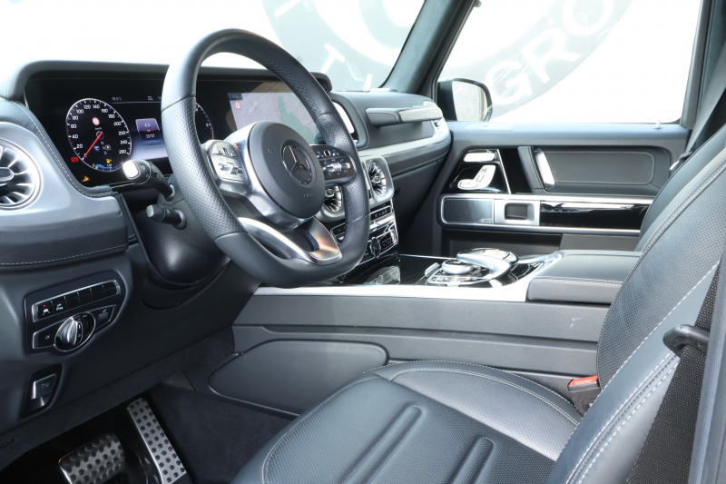 メルセデスベンツ Gクラス G400d AMGﾗｲﾝ　左H ﾗｸﾞｼﾞｭｱﾘｰPKG ﾚｰﾀﾞｰｾｰﾌﾃｨPKG 1ｵｰﾅｰ SR ﾅｯﾊﾟ黒革ｼｰﾄ ﾒﾓﾘｰ付Pｼｰﾄ 全席ﾋｰﾀｰ 純正12.3ｲﾝﾁﾜｲﾄﾞﾅﾋﾞ地ﾃﾞｼﾞ Burmester 360°ｶﾒﾗ appleCarplay AndroidAuto PTS LEDﾗｲﾄ ｱﾀﾞﾌﾟﾃｨﾌﾞﾀﾞﾝﾋﾟﾝｸﾞ AMG20ｲﾝﾁAW　新車保証