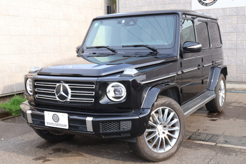 メルセデスベンツ Gクラス G400d AMGﾗｲﾝ　左H ﾗｸﾞｼﾞｭｱﾘｰPKG ﾚｰﾀﾞｰｾｰﾌﾃｨPKG 1ｵｰﾅｰ SR ﾅｯﾊﾟ黒革ｼｰﾄ ﾒﾓﾘｰ付Pｼｰﾄ 全席ﾋｰﾀｰ 純正12.3ｲﾝﾁﾜｲﾄﾞﾅﾋﾞ地ﾃﾞｼﾞ Burmester 360°ｶﾒﾗ appleCarplay AndroidAuto PTS LEDﾗｲﾄ ｱﾀﾞﾌﾟﾃｨﾌﾞﾀﾞﾝﾋﾟﾝｸﾞ AMG20ｲﾝﾁAW　新車保証