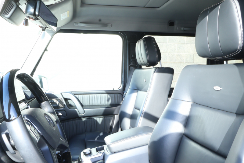 メルセデスベンツ Gクラス G550　後期型 ﾗｸﾞｼﾞｭｱﾘｰPKG AMGｶｰﾎﾞﾝﾌｧｲﾊﾞｰｲﾝﾃﾘｱﾄﾘﾑ ﾃﾞｨｽﾄﾛﾆｯｸ&BSM 7AT SR designo黒革ｼｰﾄ 全席ﾋｰﾀｰ 純正8ｲﾝﾁﾜｲﾄﾞﾅﾋﾞ地ﾃﾞｼﾞ harman/kardonｻﾗｳﾝﾄﾞ B&Sﾓﾆﾀｰ AppleCarPlay PTS ｷｾﾉﾝﾗｲﾄ AMG19ｲﾝﾁAW　2年保証