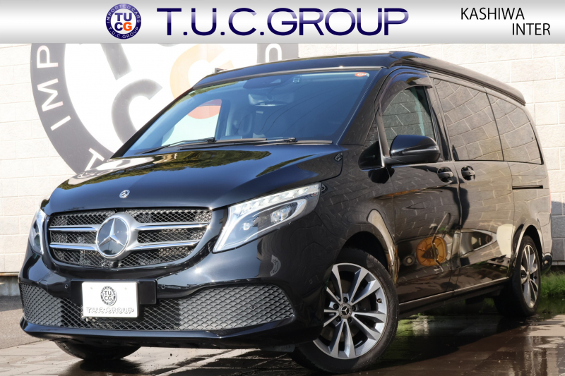 メルセデスベンツ Vクラス V220d ﾏﾙｺﾎﾟｰﾛﾎﾗｲｿﾞﾝ 　ﾚｰﾀﾞｰｾｰﾌﾃｨPKG 1ｵｰﾅｰ ﾎﾟｯﾌﾟｱｯﾌﾟﾙｰﾌ 最大5名就寝可能 回転式ｼｰﾄ 黒革 ｼｰﾄﾋｰﾀｰ ﾍﾞﾝﾁﾚｰﾀｰ MBUX 純正10.25ｲﾝﾁﾅﾋﾞ地ﾃﾞｼﾞ 360°ｶﾒﾗ 電動ﾃﾞｭｱﾙｽﾗｲﾄﾞﾄﾞｱ 電動Rｹﾞｰﾄ LEDﾍｯﾄﾞﾗｲﾄ 純正18ｲﾝﾁAW　新車保証