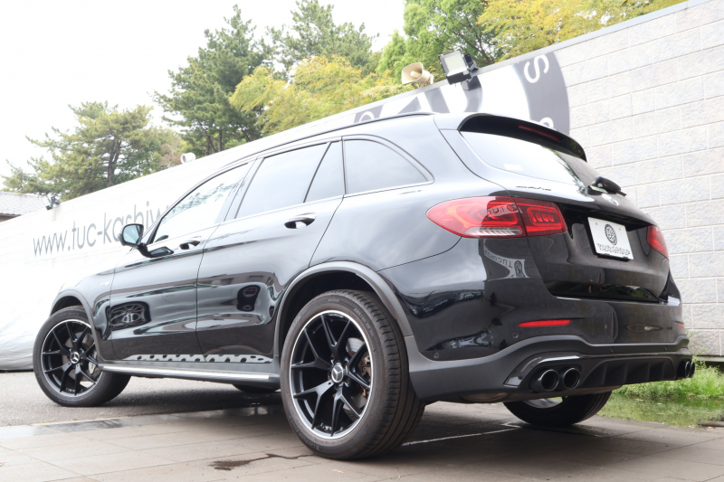 AMG GLC GLC43 4MATIC　後期型 ﾚｻﾞｰｴｸｽｸﾙｰｼﾌﾞPKG ﾚｰﾀﾞｰｾｰﾌﾃｨPKG ｴｱﾊﾞﾗﾝｽPKG ﾊﾟﾉﾗﾏSR 茶革ｼｰﾄ ｼｰﾄﾋｰﾀ ﾍﾞﾝﾁﾚｰﾀ MBUX 純正10.25ｲﾝﾁﾅﾋﾞ地ﾃﾞｼﾞ ｺｯｸﾋﾟｯﾄDisp 360°ｶﾒﾗ Burmester PTS 電動Rｹﾞｰﾄ HUD AMG20ｲﾝﾁAW　2年保証