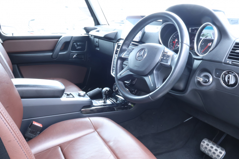 メルセデスベンツ Gクラス G350d　後期型 ﾗｸﾞｼﾞｭｱﾘｰPKG ｴｸｽﾃﾘｱｽﾃﾝﾚｽPKG ｸﾛｰﾑPKG ﾃﾞｨｽﾄﾛﾆｯｸ&BSM 7AT SR 茶革ｼｰﾄ ﾒﾓﾘｰ付Pｼｰﾄ 全席ﾋｰﾀｰ 純正8ｲﾝﾁﾜｲﾄﾞﾅﾋﾞ地ﾃﾞｼﾞ Bｶﾒﾗ harman/kardon LOGIC7ｻﾗｳﾝﾄﾞ appleCarplay AndroidAuto PTS ｷｾﾉﾝ 純正18ｲﾝﾁAW　2年保証
