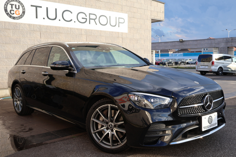 メルセデスベンツ Eクラス E300 ｽﾃｰｼｮﾝﾜｺﾞﾝ ｽﾎﾟｰﾂ　後期型 ｴｸｽｸﾙｰｼﾌﾞPKG ｴｱﾊﾞﾗﾝｽPKG ﾚｰﾀﾞｰｾｰﾌﾃｨPKG ﾊﾟﾉﾗﾏSR 黒ﾅｯﾊﾟ革 ｼｰﾄﾋｰﾀ MBUX 純正ﾅﾋﾞ地ﾃﾞｼﾞ  AppleCarPlay 360°ｶﾒﾗ Burmester ﾜｲﾔﾚｽﾁｬｰｼﾞﾝｸﾞ HUD PTS ｴｱｻｽ AMG19ｲﾝﾁAW　2年保証