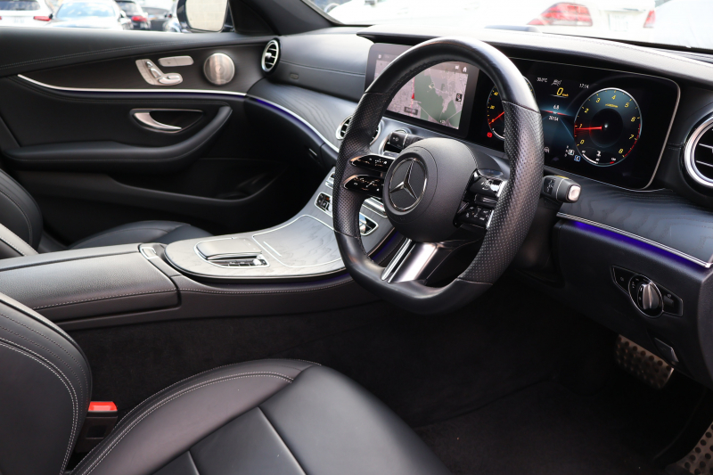 メルセデスベンツ Eクラス E300 ｽﾃｰｼｮﾝﾜｺﾞﾝ ｽﾎﾟｰﾂ　後期型 ｴｸｽｸﾙｰｼﾌﾞPKG ｴｱﾊﾞﾗﾝｽPKG ﾚｰﾀﾞｰｾｰﾌﾃｨPKG ﾊﾟﾉﾗﾏSR 黒ﾅｯﾊﾟ革 ｼｰﾄﾋｰﾀ MBUX 純正ﾅﾋﾞ地ﾃﾞｼﾞ  AppleCarPlay 360°ｶﾒﾗ Burmester ﾜｲﾔﾚｽﾁｬｰｼﾞﾝｸﾞ HUD PTS ｴｱｻｽ AMG19ｲﾝﾁAW　2年保証