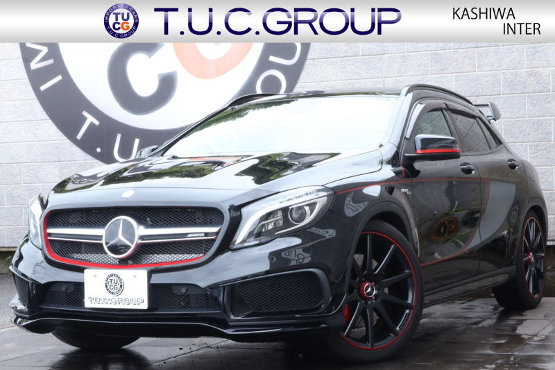 AMG GLA GLA45 AMG 4MATIC Edition1　特別仕様車 専用ｴｱﾛﾊﾟｰﾂ  専用ｻｲﾄﾞﾃﾞｶｰﾙ ﾚｰﾀﾞｰｾｰﾌﾃｨPKG AMGﾊﾟﾌｫｰﾏﾝｽｼｰﾄ AMGﾊﾟﾌｫｰﾏﾝｽｽﾃｱ ﾒﾓﾘｰ機能付ﾊﾟﾜｰｼｰﾄ ｼｰﾄﾋｰﾀｰ 純正ﾅﾋﾞ地ﾃﾞｼﾞ Bﾓﾆﾀｰ 電動Rｹﾞｰﾄ ｷｾﾉﾝﾍｯﾄﾞ PTS AMG20AW　2年保証