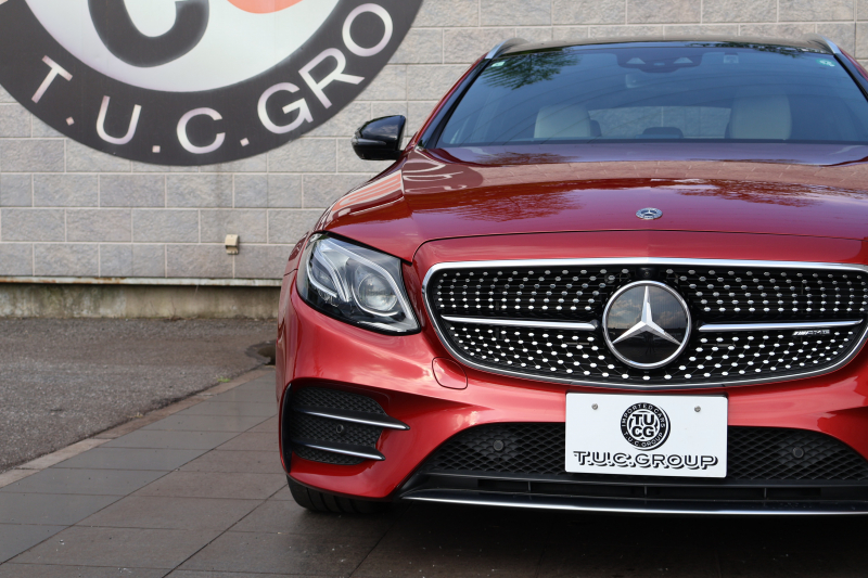 AMG Eクラス E43 4MATIC ｽﾃｰｼｮﾝﾜｺﾞﾝ　AMGｽﾀｲﾘﾝｸﾞPKG ﾚｰﾀﾞｰｾｰﾌﾃｨPKG ｴｱﾊﾞﾗﾝｽPKG ﾊﾟﾉﾗﾏSR ｷｰﾚｽGO ﾍﾞｰｼﾞｭ革 ｼｰﾄﾋｰﾀｰ 純正ﾅﾋﾞ地ﾃﾞｼﾞ 360°ｶﾒﾗ Burmesterｻﾗｳﾝﾄﾞ Applecarplay Android Auto 電動Rｹﾞｰﾄ HUD PTS AMG20ｲﾝﾁAW　2年保証