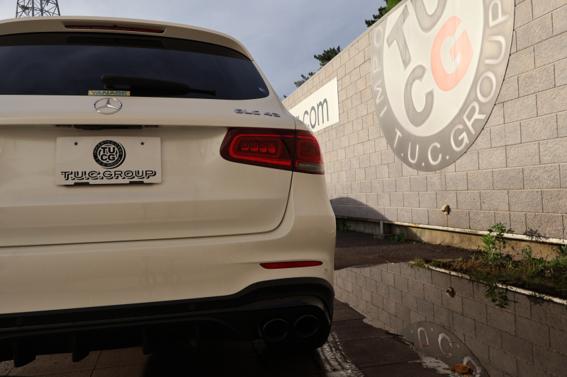 AMG GLC GLC43 4MATIC　後期型 ﾚｻﾞｰｴｸｽｸﾙｰｼﾌﾞPKG ﾚｰﾀﾞｰｾｰﾌﾃｨPKG ｴｱﾊﾞﾗﾝｽPKG ﾊﾟﾉﾗﾏSR 茶革ｼｰﾄ ｼｰﾄﾋｰﾀ ﾍﾞﾝﾁﾚｰﾀ MBUX 純正10.25ｲﾝﾁﾅﾋﾞ地ﾃﾞｼﾞ ｺｯｸﾋﾟｯﾄDisp 360°ｶﾒﾗ PTS 電動Rｹﾞｰﾄ HUD AMG20ｲﾝﾁAW　2年保証