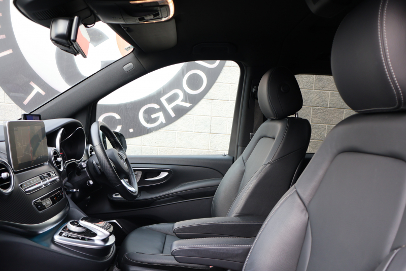 メルセデスベンツ Vクラス V220d ｽﾎﾟｰﾂ ﾛﾝｸﾞ　ﾚｰﾀﾞｰｾｰﾌﾃｨPKG AMGﾃﾞｻﾞｲﾝｴｸｽﾃﾘｱ ﾊﾟﾉﾗﾏSR 黒革ｼｰﾄ ｼｰﾄﾋｰﾀｰ 純正ﾅﾋﾞ地ﾃﾞｼﾞ 360度ｶﾒﾗｼｽﾃﾑ Burmesterｻｳﾝﾄﾞｼｽﾃﾑ LEDﾍｯﾄﾞ 電動Rｹﾞｰﾄ 両側ﾊﾟﾜｰｽﾗｲﾄﾞﾄﾞｱ 純正前後ﾄﾞﾗﾚｺ AMG19AW　2年保証