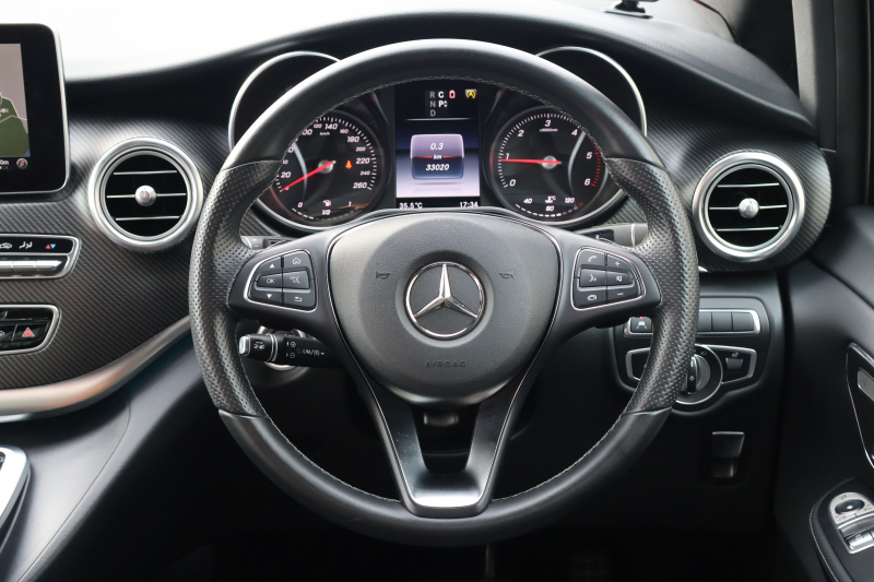 メルセデスベンツ Vクラス V220d ｽﾎﾟｰﾂ ﾛﾝｸﾞ　ﾚｰﾀﾞｰｾｰﾌﾃｨPKG AMGﾃﾞｻﾞｲﾝｴｸｽﾃﾘｱ ﾊﾟﾉﾗﾏSR 黒革ｼｰﾄ ｼｰﾄﾋｰﾀｰ 純正ﾅﾋﾞ地ﾃﾞｼﾞ 360度ｶﾒﾗｼｽﾃﾑ Burmesterｻｳﾝﾄﾞｼｽﾃﾑ LEDﾍｯﾄﾞ 電動Rｹﾞｰﾄ 両側ﾊﾟﾜｰｽﾗｲﾄﾞﾄﾞｱ 純正前後ﾄﾞﾗﾚｺ AMG19AW　2年保証