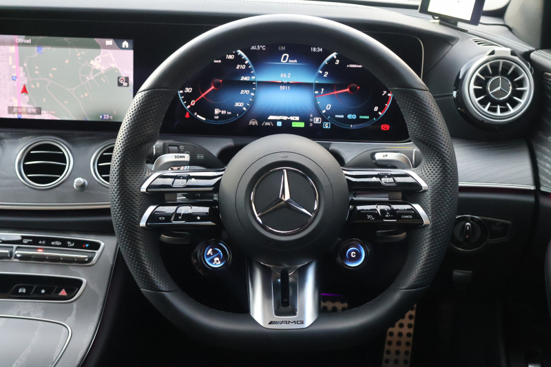 AMG Eクラス E53ﾜｺﾞﾝ 4MATIC+(ISG搭載ﾓﾃﾞﾙ)　後期型 ｴｸｽｸﾙｰｼﾌﾞPKG ｴﾅｼﾞｬｲｼﾞﾝｸﾞPKGﾌﾟﾗｽ ｴｱﾊﾞﾗﾝｽPKG ﾚｰﾀﾞｰｾｰﾌﾃｨPKG ﾊﾟﾉﾗﾏSR 黒ﾅｯﾊﾟ革 ｼｰﾄﾋｰﾀ ﾍﾞﾝﾁﾚｰﾀ 純正ﾅﾋﾞ地ﾃﾞｼﾞ 360°ｶﾒﾗ MBUX Burmester Applecarplay HUD PTS AMG20ｲﾝﾁAW　2年保証