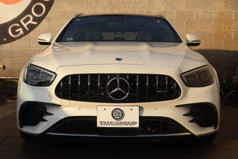 AMG Eクラス E53ﾜｺﾞﾝ 4MATIC+(ISG搭載ﾓﾃﾞﾙ)　後期型 ｴｸｽｸﾙｰｼﾌﾞPKG ｴﾅｼﾞｬｲｼﾞﾝｸﾞPKGﾌﾟﾗｽ ｴｱﾊﾞﾗﾝｽPKG ﾚｰﾀﾞｰｾｰﾌﾃｨPKG ﾊﾟﾉﾗﾏSR 黒ﾅｯﾊﾟ革 ｼｰﾄﾋｰﾀ ﾍﾞﾝﾁﾚｰﾀ 純正ﾅﾋﾞ地ﾃﾞｼﾞ 360°ｶﾒﾗ MBUX Burmester Applecarplay HUD PTS AMG20ｲﾝﾁAW　2年保証