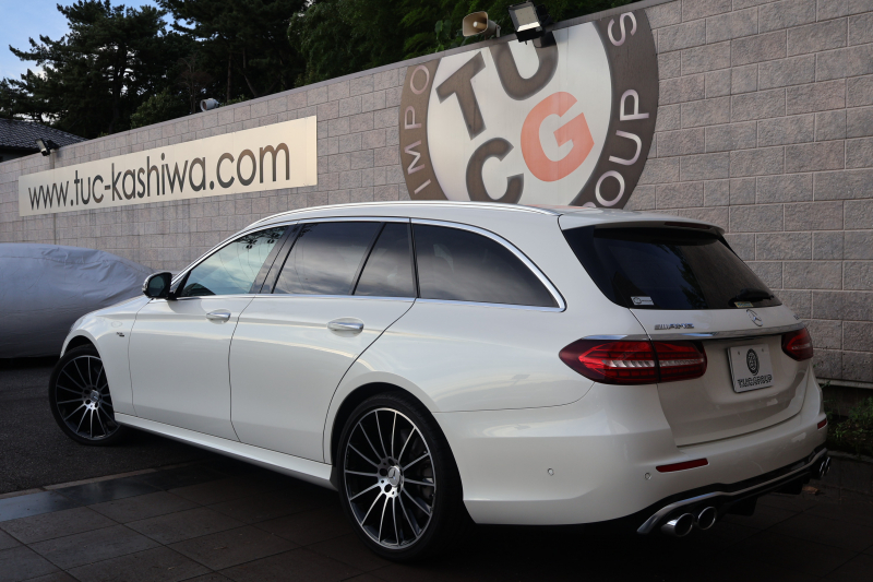 AMG Eクラス E53ﾜｺﾞﾝ 4MATIC+(ISG搭載ﾓﾃﾞﾙ)　後期型 ｴｸｽｸﾙｰｼﾌﾞPKG ｴﾅｼﾞｬｲｼﾞﾝｸﾞPKGﾌﾟﾗｽ ｴｱﾊﾞﾗﾝｽPKG ﾚｰﾀﾞｰｾｰﾌﾃｨPKG ﾊﾟﾉﾗﾏSR 黒ﾅｯﾊﾟ革 ｼｰﾄﾋｰﾀ ﾍﾞﾝﾁﾚｰﾀ 純正ﾅﾋﾞ地ﾃﾞｼﾞ 360°ｶﾒﾗ MBUX Burmester Applecarplay HUD PTS AMG20ｲﾝﾁAW　2年保証