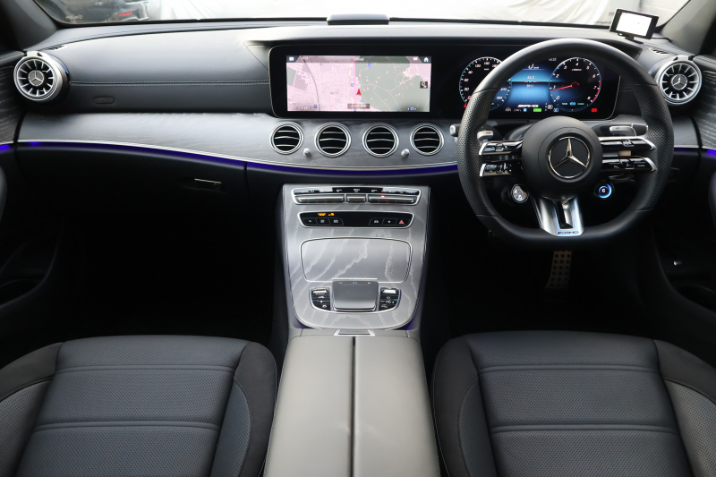AMG Eクラス E53ﾜｺﾞﾝ 4MATIC+(ISG搭載ﾓﾃﾞﾙ)　後期型 ｴｸｽｸﾙｰｼﾌﾞPKG ｴﾅｼﾞｬｲｼﾞﾝｸﾞPKGﾌﾟﾗｽ ｴｱﾊﾞﾗﾝｽPKG ﾚｰﾀﾞｰｾｰﾌﾃｨPKG ﾊﾟﾉﾗﾏSR 黒ﾅｯﾊﾟ革 ｼｰﾄﾋｰﾀ ﾍﾞﾝﾁﾚｰﾀ 純正ﾅﾋﾞ地ﾃﾞｼﾞ 360°ｶﾒﾗ MBUX Burmester Applecarplay HUD PTS AMG20ｲﾝﾁAW　2年保証