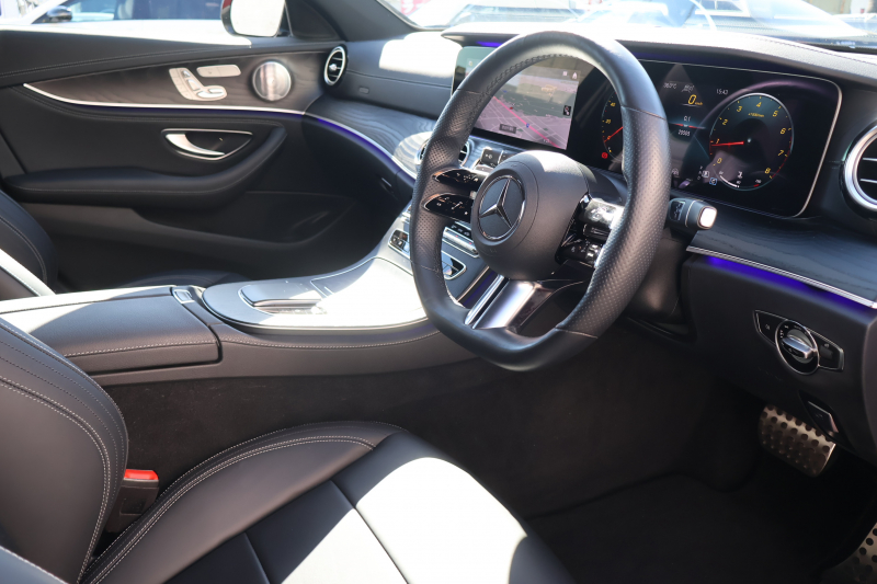 メルセデスベンツ Eクラス E300 ｽﾃｰｼｮﾝﾜｺﾞﾝ ｽﾎﾟｰﾂ　後期型 ｴｸｽｸﾙｰｼﾌﾞPKG ｴｱﾊﾞﾗﾝｽPKG ﾚｰﾀﾞｰｾｰﾌﾃｨPKG 1ｵｰﾅｰ ﾊﾟﾉﾗﾏSR 黒ﾅｯﾊﾟ革 ｼｰﾄﾋｰﾀ MBUX 純正ﾅﾋﾞ地ﾃﾞｼﾞ  AppleCarPlay 360°ｶﾒﾗ Burmester ﾜｲﾔﾚｽﾁｬｰｼﾞﾝｸﾞ HUD PTS ｴｱｻｽ AMG19ｲﾝﾁAW　2年保証
