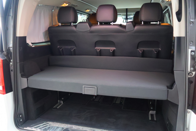 メルセデスベンツ Vクラス V220d ﾏﾙｺﾎﾟｰﾛﾎﾗｲｿﾞﾝ 　ﾚｰﾀﾞｰｾｰﾌﾃｨPKG 1ｵｰﾅｰ ﾎﾟｯﾌﾟｱｯﾌﾟﾙｰﾌ 最大5名就寝可能 回転式ｼｰﾄ 黒革 ｼｰﾄﾋｰﾀｰ ﾍﾞﾝﾁﾚｰﾀｰ MBUX 純正10.25ｲﾝﾁﾅﾋﾞ地ﾃﾞｼﾞ 360°ｶﾒﾗ 電動ﾃﾞｭｱﾙｽﾗｲﾄﾞﾄﾞｱ 電動Rｹﾞｰﾄ LEDﾍｯﾄﾞﾗｲﾄ 純正18ｲﾝﾁAW　2年保証