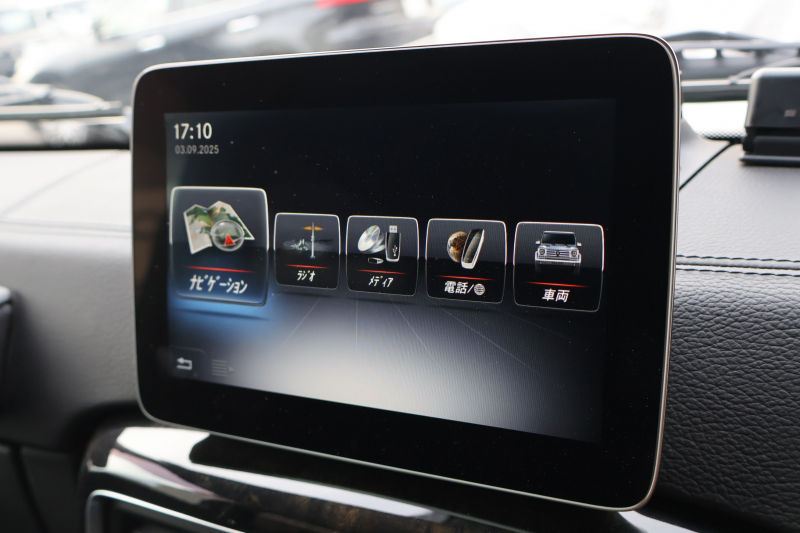 メルセデスベンツ Gクラス G350d　後期型 ﾗｸﾞｼﾞｭｱﾘｰPKG ｴｸｽﾃﾘｱｽﾃﾝﾚｽPKG ｸﾛｰﾑPKG ﾃﾞｨｽﾄﾛﾆｯｸ&BSM 7AT SR 黒革ｼｰﾄ ﾒﾓﾘｰ付Pｼｰﾄ 全席ﾋｰﾀｰ 純正8ｲﾝﾁﾜｲﾄﾞﾅﾋﾞ地ﾃﾞｼﾞ Bｶﾒﾗ harman/kardon LOGIC7ｻﾗｳﾝﾄﾞ appleCarplay AndroidAuto PTS ｷｾﾉﾝ 純正18ｲﾝﾁAW　2年保証