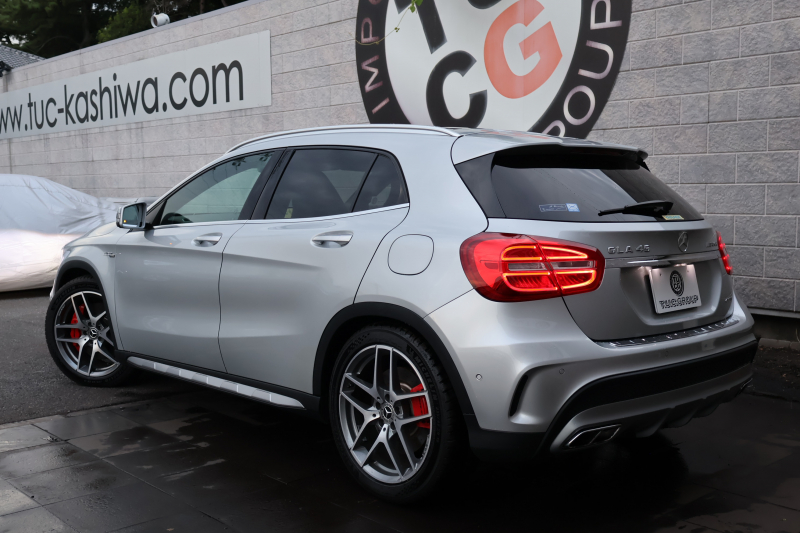 AMG GLA GLA45 4MATIC　AMGﾚｻﾞｰｴｸｽｸﾙｰｼﾌﾞPKG ﾚｰﾀﾞｰｾｰﾌﾃｨPKG AMGｽﾀｲﾘﾝｸﾞPKG ﾊﾟﾉﾗﾏSR 黒革ｼｰﾄ ﾒﾓﾘｰ機能付ﾊﾟﾜｰｼｰﾄ ｼｰﾄﾋｰﾀｰ 純正ﾅﾋﾞ地ﾃﾞｼﾞ Bﾓﾆﾀｰ 電動Rｹﾞｰﾄ ｷｰﾚｽGO ｷｾﾉﾝﾍｯﾄﾞ PTS AMG19ｲﾝﾁAW　2年保証