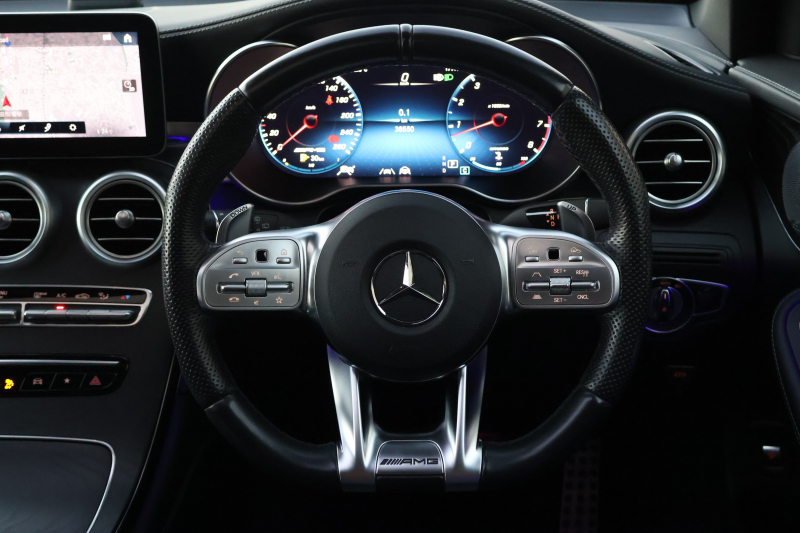 AMG GLC GLC43 4MATIC　後期型 ﾚｻﾞｰｴｸｽｸﾙｰｼﾌﾞPKG ﾚｰﾀﾞｰｾｰﾌﾃｨPKG ｴｱﾊﾞﾗﾝｽPKG ﾊﾟﾉﾗﾏSR 黒革ｼｰﾄ ｼｰﾄﾋｰﾀ ﾍﾞﾝﾁﾚｰﾀ MBUX 純正10.25ｲﾝﾁﾅﾋﾞ地ﾃﾞｼﾞ ｺｯｸﾋﾟｯﾄDisp 360°ｶﾒﾗ Burmester PTS 電動Rｹﾞｰﾄ HUD AMG20ｲﾝﾁAW　2年保証