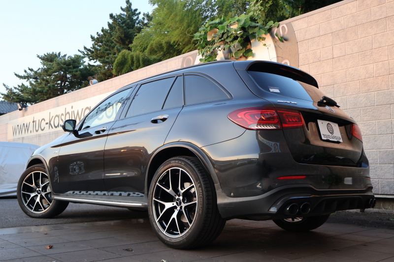 AMG GLC GLC43 4MATIC　後期型 ﾚｻﾞｰｴｸｽｸﾙｰｼﾌﾞPKG ﾚｰﾀﾞｰｾｰﾌﾃｨPKG ｴｱﾊﾞﾗﾝｽPKG ﾊﾟﾉﾗﾏSR 黒革ｼｰﾄ ｼｰﾄﾋｰﾀ ﾍﾞﾝﾁﾚｰﾀ MBUX 純正10.25ｲﾝﾁﾅﾋﾞ地ﾃﾞｼﾞ ｺｯｸﾋﾟｯﾄDisp 360°ｶﾒﾗ Burmester PTS 電動Rｹﾞｰﾄ HUD AMG20ｲﾝﾁAW　2年保証