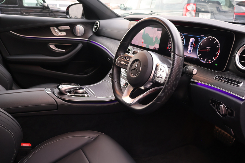 メルセデスベンツ Eクラス E300 AVG ｽﾎﾟｰﾂ　中期型 ｴｸｽｸﾙｰｼﾌﾞPKG ﾚｰﾀﾞｰｾｰﾌﾃｨPKG ｴｱﾊﾞﾗﾝｽPKG ﾊﾟﾉﾗﾏSR 黒ﾅｯﾊﾟ革 ｼｰﾄﾋｰﾀｰ 純正ﾅﾋﾞ地ﾃﾞｼﾞ NEWｽﾃｱﾘﾝｸﾞ 360°ｶﾒﾗ Burmesterｻﾗｳﾝﾄﾞ Applecarplay Android Auto 電動Rｹﾞｰﾄ HUD PTS AMG19AW　2年保証