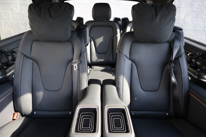 メルセデスベンツ Vクラス V220d ｴｸｽｸﾙｰｼﾌﾞ ﾛﾝｸﾞ ﾌﾟﾗﾁﾅｽｲｰﾄ　後期型 ﾚｰﾀﾞｰｾｰﾌﾃｨPKG AMGﾗｲﾝ ﾊﾟﾉﾗﾏSR 黒革 ｼｰﾄﾋｰﾀ ﾍﾞﾝﾁﾚｰﾀ 2列目ｴｸｽｸﾙｰｼﾌﾞｼｰﾄ MBUX 純正10.25ｲﾝﾁﾅﾋﾞ地ﾃﾞｼﾞ 360度ｶﾒﾗ 冷蔵庫付ｾﾝﾀｰｺﾝｿｰﾙ ﾃﾞｼﾞﾀﾙﾐﾗｰ AMG19ｲﾝﾁAW　2年保証