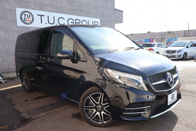 メルセデスベンツ Vクラス V220d ｴｸｽｸﾙｰｼﾌﾞ ﾛﾝｸﾞ ﾌﾟﾗﾁﾅｽｲｰﾄ　後期型 ﾚｰﾀﾞｰｾｰﾌﾃｨPKG AMGﾗｲﾝ ﾊﾟﾉﾗﾏSR 黒革 ｼｰﾄﾋｰﾀ ﾍﾞﾝﾁﾚｰﾀ 2列目ｴｸｽｸﾙｰｼﾌﾞｼｰﾄ MBUX 純正10.25ｲﾝﾁﾅﾋﾞ地ﾃﾞｼﾞ 360度ｶﾒﾗ 冷蔵庫付ｾﾝﾀｰｺﾝｿｰﾙ ﾃﾞｼﾞﾀﾙﾐﾗｰ AMG19ｲﾝﾁAW　2年保証