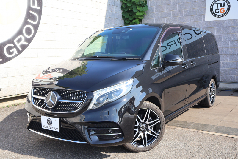 メルセデスベンツ Vクラス V220d ｴｸｽｸﾙｰｼﾌﾞ ﾛﾝｸﾞ ﾌﾟﾗﾁﾅｽｲｰﾄ　後期型 ﾚｰﾀﾞｰｾｰﾌﾃｨPKG AMGﾗｲﾝ ﾊﾟﾉﾗﾏSR 黒革 ｼｰﾄﾋｰﾀ ﾍﾞﾝﾁﾚｰﾀ 2列目ｴｸｽｸﾙｰｼﾌﾞｼｰﾄ MBUX 純正10.25ｲﾝﾁﾅﾋﾞ地ﾃﾞｼﾞ 360度ｶﾒﾗ 冷蔵庫付ｾﾝﾀｰｺﾝｿｰﾙ ﾃﾞｼﾞﾀﾙﾐﾗｰ AMG19ｲﾝﾁAW　2年保証