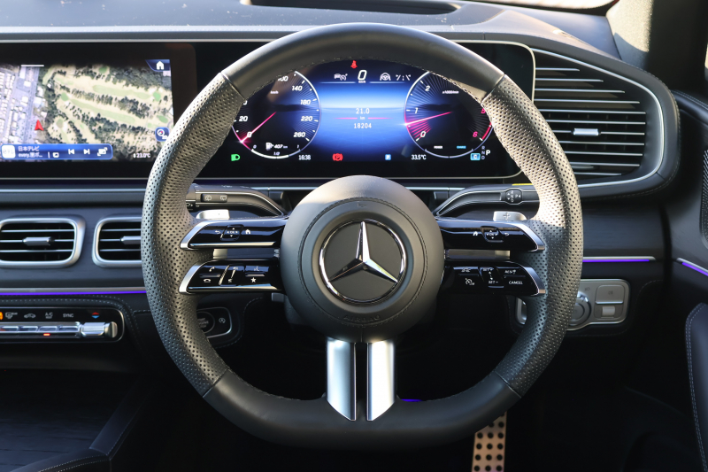 メルセデスベンツ GLE GLE450d 4MATIC ｽﾎﾟｰﾂ(ISG搭載ﾓﾃﾞﾙ)　現行ﾓﾃﾞﾙ E-ACTIVE BODY CONTROLPKG ﾚｰﾀﾞｰｾｰﾌﾃｨPKG AMGﾗｲﾝｲﾝﾃﾘｱ 1ｵｰﾅｰ ﾊﾟﾉﾗﾏSR 黒ﾅｯﾊﾟ革 ｼｰﾄﾋｰﾀｰ＆ﾍﾞﾝﾁﾚｰﾀｰ MBUX 12.3ｲﾝﾁARﾅﾋﾞ地ﾃﾞｼﾞ Burmester ﾄﾞｱｸﾛｰｼﾞﾝｸﾞｻﾎﾟｰﾀｰ AMG21ｲﾝﾁAW　新車保証