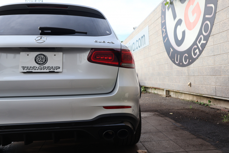 AMG GLC GLC43 4MATIC　後期型 ﾚｻﾞｰｴｸｽｸﾙｰｼﾌﾞPKG ﾚｰﾀﾞｰｾｰﾌﾃｨPKG ｴｱﾊﾞﾗﾝｽPKG 1ｵｰﾅｰ ﾊﾟﾉﾗﾏSR 黒革ｼｰﾄ ｼｰﾄﾋｰﾀ ﾍﾞﾝﾁﾚｰﾀ MBUX 純正10.25ｲﾝﾁﾅﾋﾞ地ﾃﾞｼﾞ ｺｯｸﾋﾟｯﾄDisp 360°ｶﾒﾗ Burmester PTS 電動Rｹﾞｰﾄ HUD AMG20ｲﾝﾁAW　2年保証