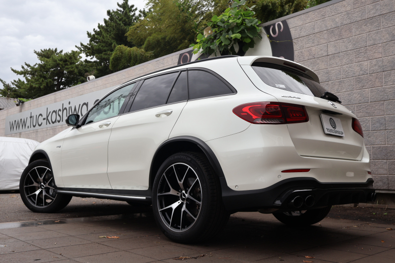 AMG GLC GLC43 4MATIC　後期型 ﾚｻﾞｰｴｸｽｸﾙｰｼﾌﾞPKG ﾚｰﾀﾞｰｾｰﾌﾃｨPKG ｴｱﾊﾞﾗﾝｽPKG 1ｵｰﾅｰ ﾊﾟﾉﾗﾏSR 黒革ｼｰﾄ ｼｰﾄﾋｰﾀ ﾍﾞﾝﾁﾚｰﾀ MBUX 純正10.25ｲﾝﾁﾅﾋﾞ地ﾃﾞｼﾞ ｺｯｸﾋﾟｯﾄDisp AppleCarPlay 360°ｶﾒﾗ PTS 電動Rｹﾞｰﾄ HUD AMG20ｲﾝﾁAW　2年保証