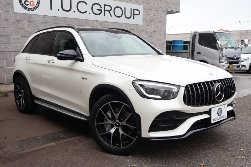 AMG GLC GLC43 4MATIC　後期型 ﾚｻﾞｰｴｸｽｸﾙｰｼﾌﾞPKG ﾚｰﾀﾞｰｾｰﾌﾃｨPKG ｴｱﾊﾞﾗﾝｽPKG 1ｵｰﾅｰ ﾊﾟﾉﾗﾏSR 黒革ｼｰﾄ ｼｰﾄﾋｰﾀ ﾍﾞﾝﾁﾚｰﾀ MBUX 純正10.25ｲﾝﾁﾅﾋﾞ地ﾃﾞｼﾞ ｺｯｸﾋﾟｯﾄDisp AppleCarPlay 360°ｶﾒﾗ PTS 電動Rｹﾞｰﾄ HUD AMG20ｲﾝﾁAW　2年保証