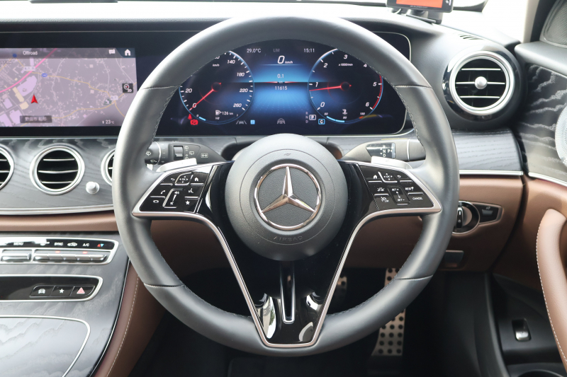 メルセデスベンツ Eクラス E220d 4MATIC ｵｰﾙﾃﾚｲﾝ　後期型 ｴｸｽｸﾙｰｼﾌﾞPKG ｴﾅｼﾞｬｲｼﾞﾝｸﾞPKG ﾚｰﾀﾞｰｾｰﾌﾃｨPKG 1ｵｰﾅｰ ﾊﾟﾉﾗﾏSR ﾌﾞﾗｳﾝ革 ｼｰﾄﾋｰﾀ ﾍﾞﾝﾁﾚｰﾀ 360°ｶﾒﾗ MBUX ARﾅﾋﾞｹﾞｰｼｮﾝ Burmester ﾜｲﾔﾚｽﾁｬｰｼﾞﾝｸﾞ HUD ｴｱｻｽ 純正19ｲﾝﾁAW　2年保証