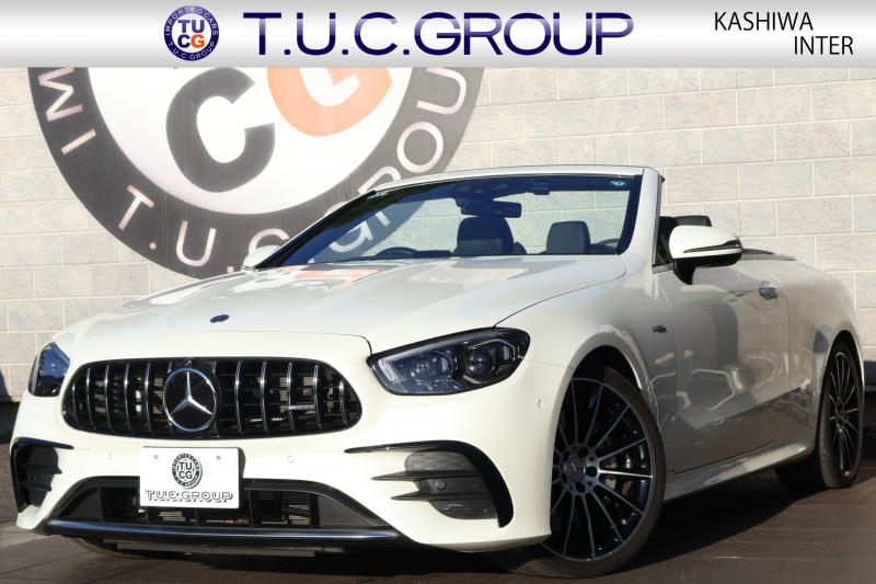 AMG Eクラス E53 4MATIC+ ｶﾌﾞﾘｵﾚ(ISG搭載ﾓﾃﾞﾙ)　後期型 ﾀﾞｸﾚｯﾄﾞ幌 ｴｸｽｸﾙｰｼﾌﾞPKG ｴﾅｼﾞｬｲｼﾞﾝｸﾞPKGﾌﾟﾗｽ ｴｱﾊﾞﾗﾝｽPKG ﾚｰﾀﾞｰｾｰﾌﾃｨPKG 黒ﾅｯﾊﾟ革 ｼｰﾄﾋｰﾀ ﾍﾞﾝﾁﾚｰﾀ MBUX ARﾅﾋﾞ地ﾃﾞｼﾞ 360°ｶﾒﾗ MBUX Burmester Applecarplay HUD PTS AMG20ｲﾝﾁAW　2年保証